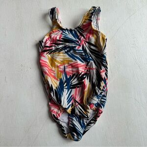 Shoshanna Baby Girl Tropical Print Swimsuit